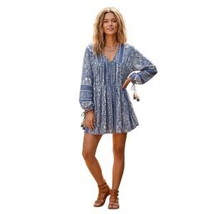 Anthropologie Her Entire Name Says Grace cottagecore tunic dress Women's Large